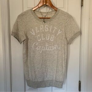 Y2K Retro A&F Varsity Club Captain Pullover